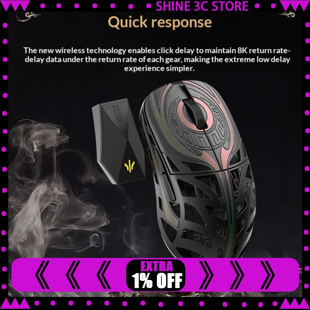 Pc Gaming Game - WLMOUSE Strider Gaming Mouse Dual Mode