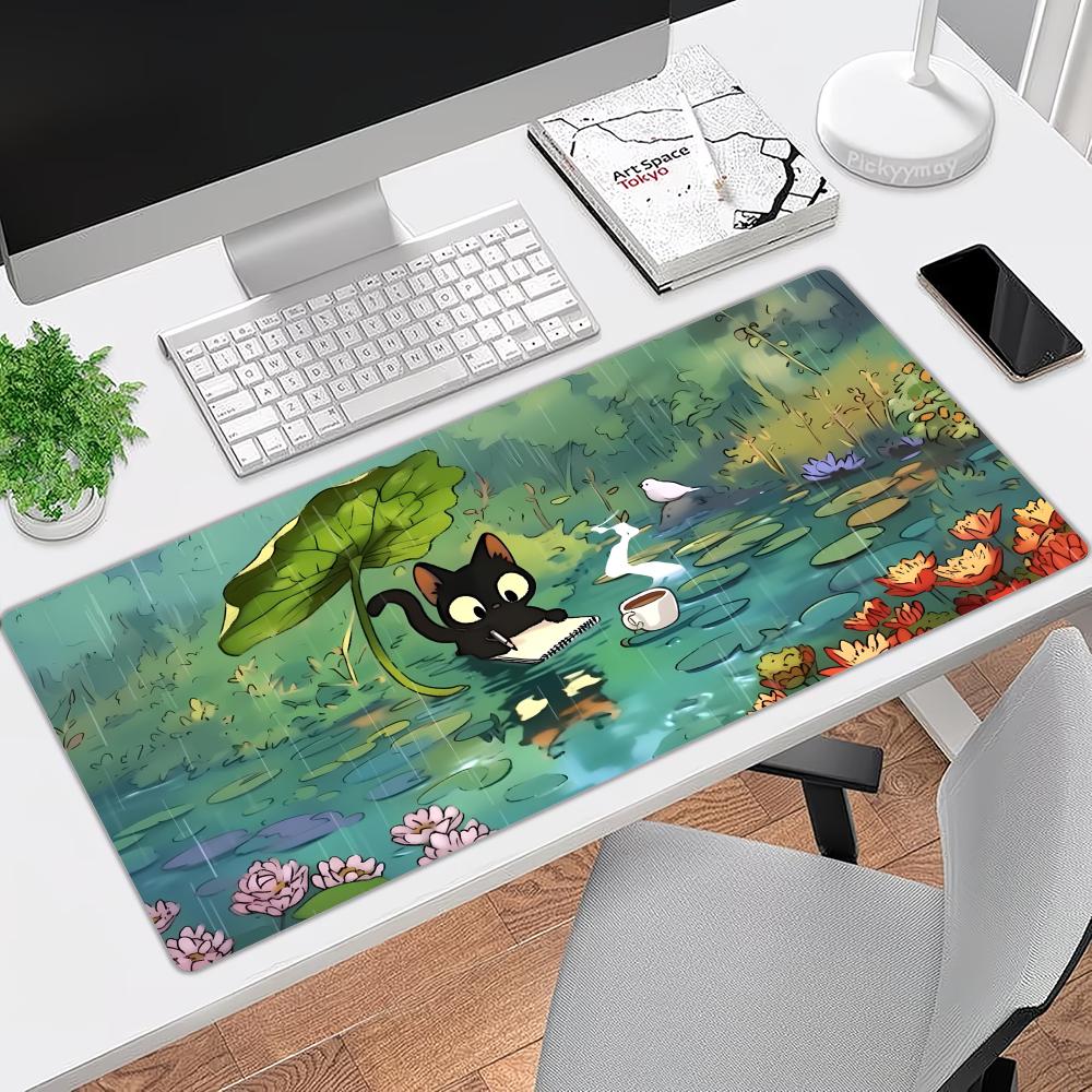 Kawaii Cat with Leaf Umbrella  - Pc Gaming Umbrella 评论和价格