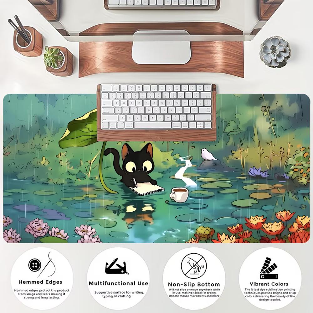 Kawaii Cat with Leaf Umbrella  - Pc Gaming Umbrella 评论和价格