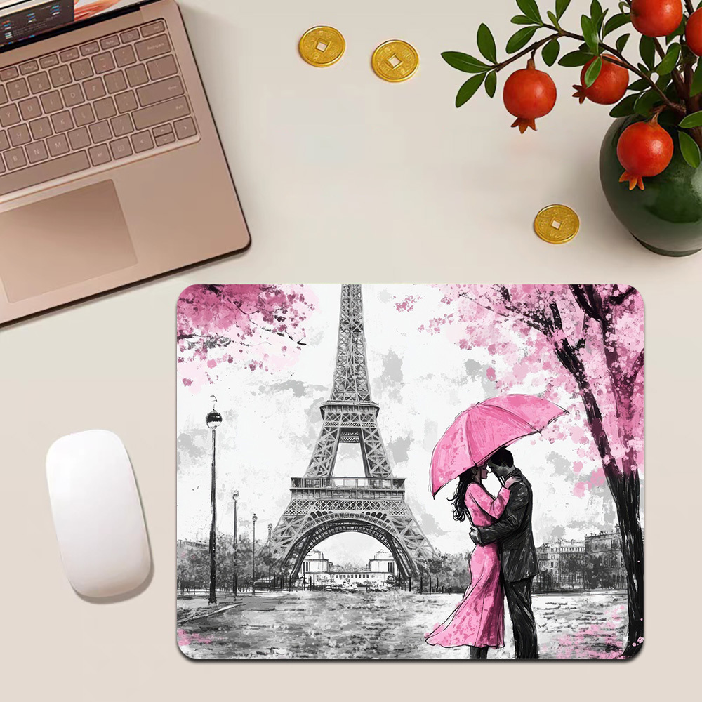 Pink Paris Umbrella Couple Des - Pc Gaming Umbrella 评论和价格
