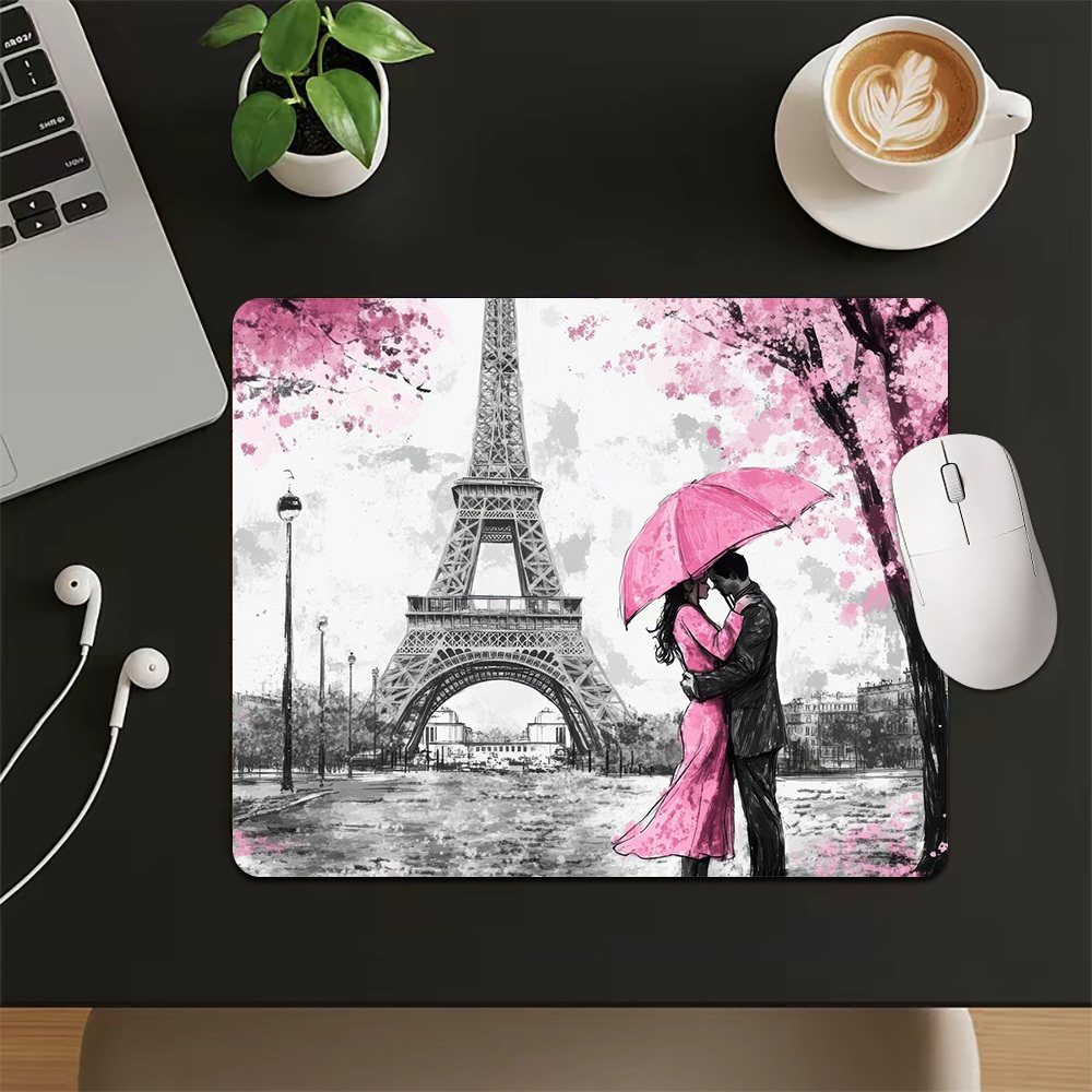 Pink Paris Umbrella Couple Des - Pc Gaming Umbrella 评论和价格