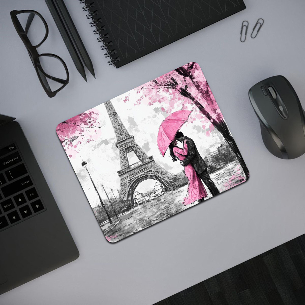 Pink Paris Umbrella Couple Des - Pc Gaming Umbrella 评论和价格