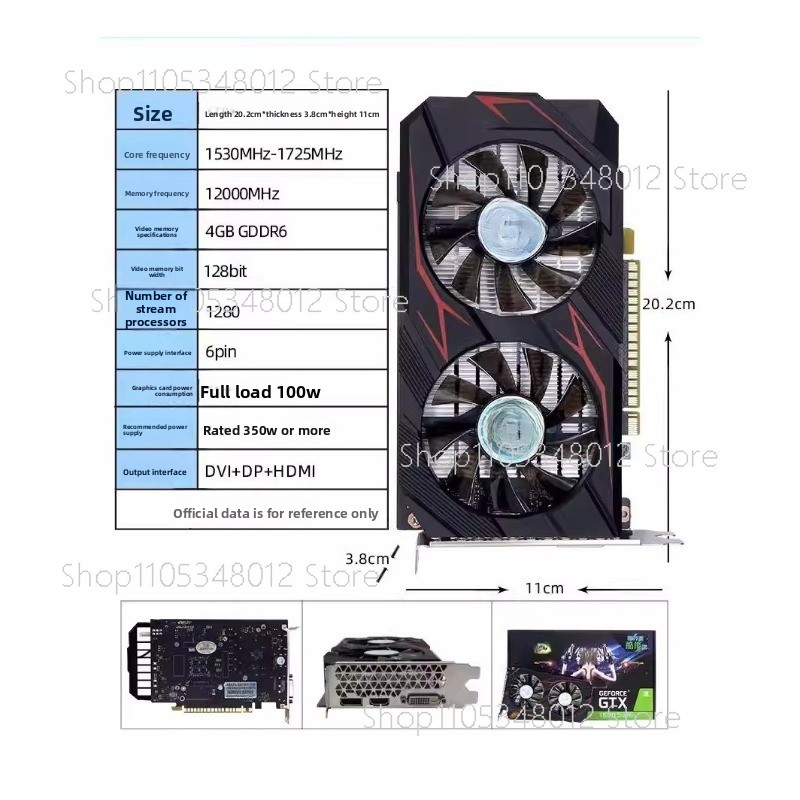 GTX 1650 4GB Graphics Card for - Pc Gaming Gtx 1650 评论和价格
