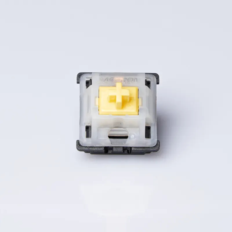 Gateron Milky Top Black Bottom - Pc Gaming Yellow 评论和价格
