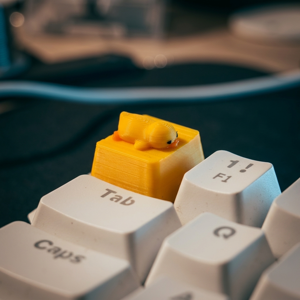 A little yellow duck lying dow - Pc Gaming Yellow 评论和价格