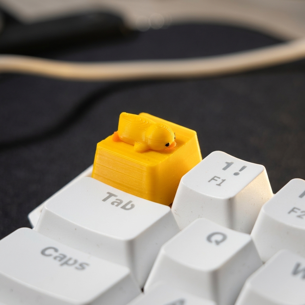 A little yellow duck lying dow - Pc Gaming Yellow 评论和价格