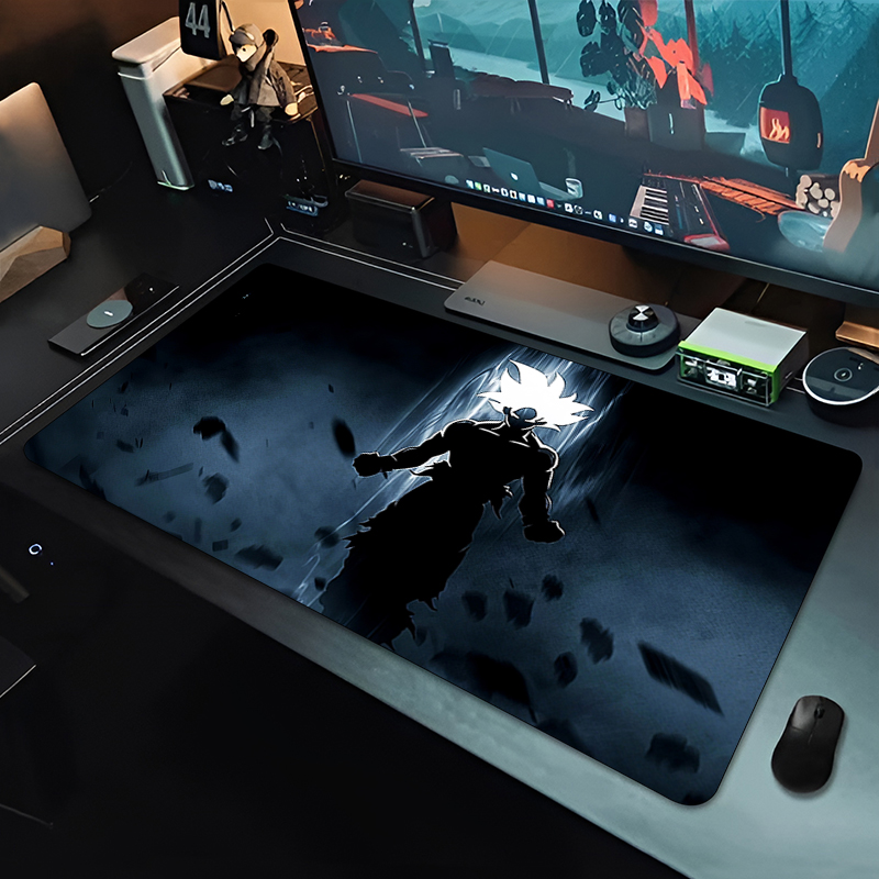DBZ Black Anime Mouse Pad Drag - Gaming Pc Equipment 评论和价格