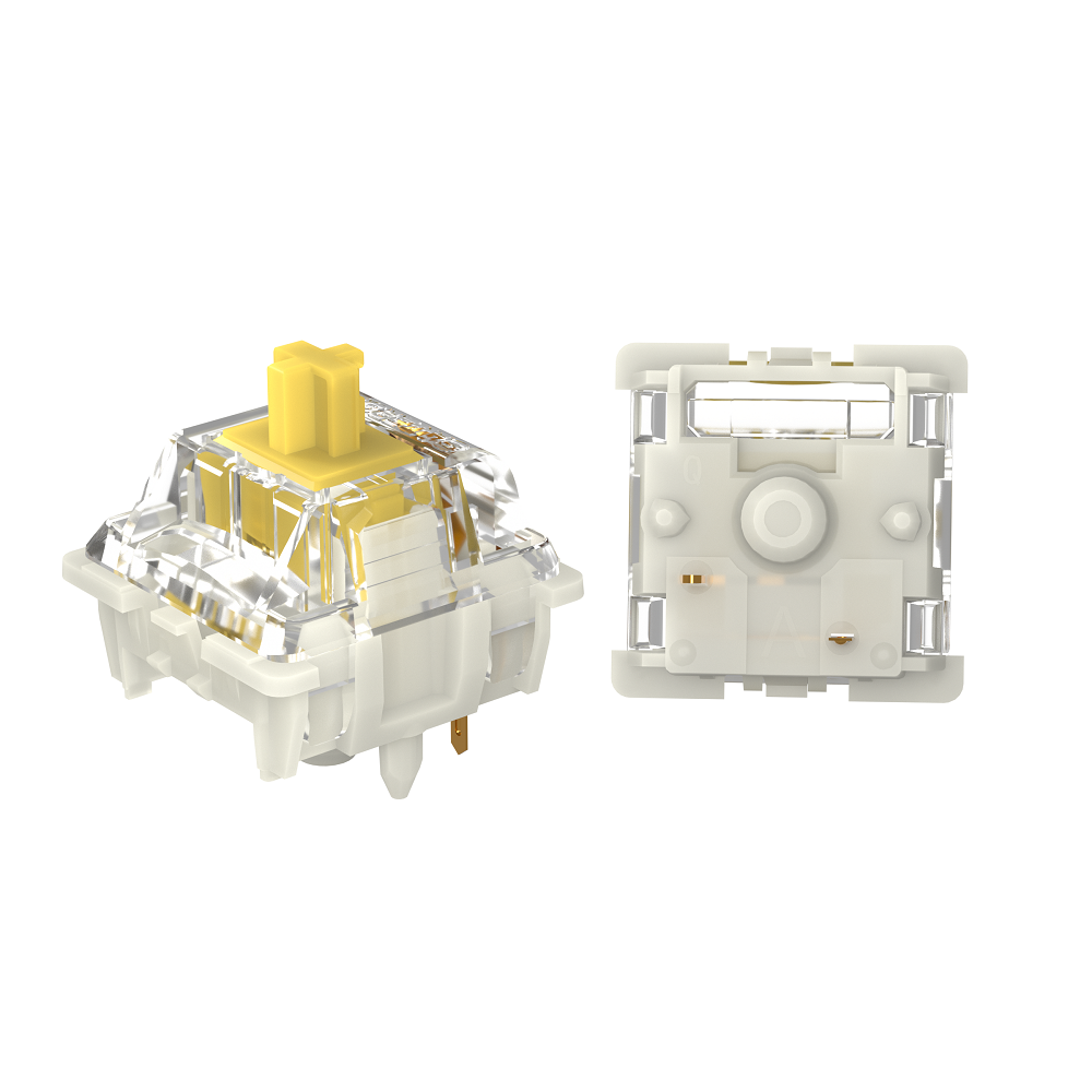 Gateron White Yellow Silver Pr - Pc Gaming Yellow 评论和价格
