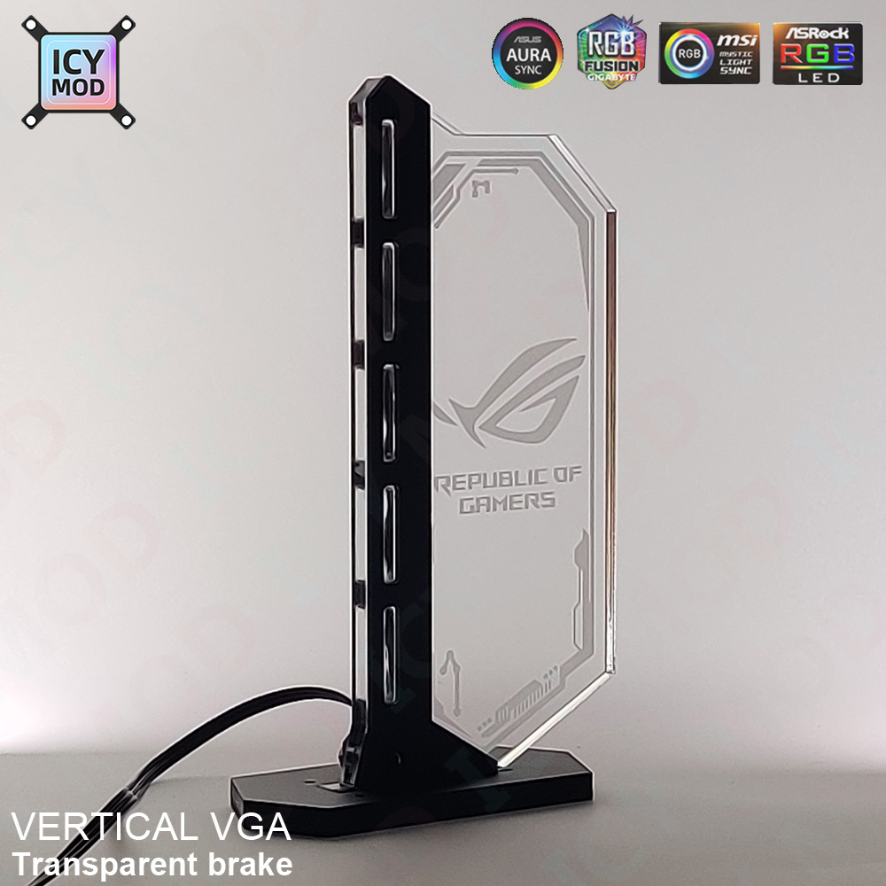 Transparent Vertical GPU Suppo - Pc Gaming Nvidia 4090 评论和价格