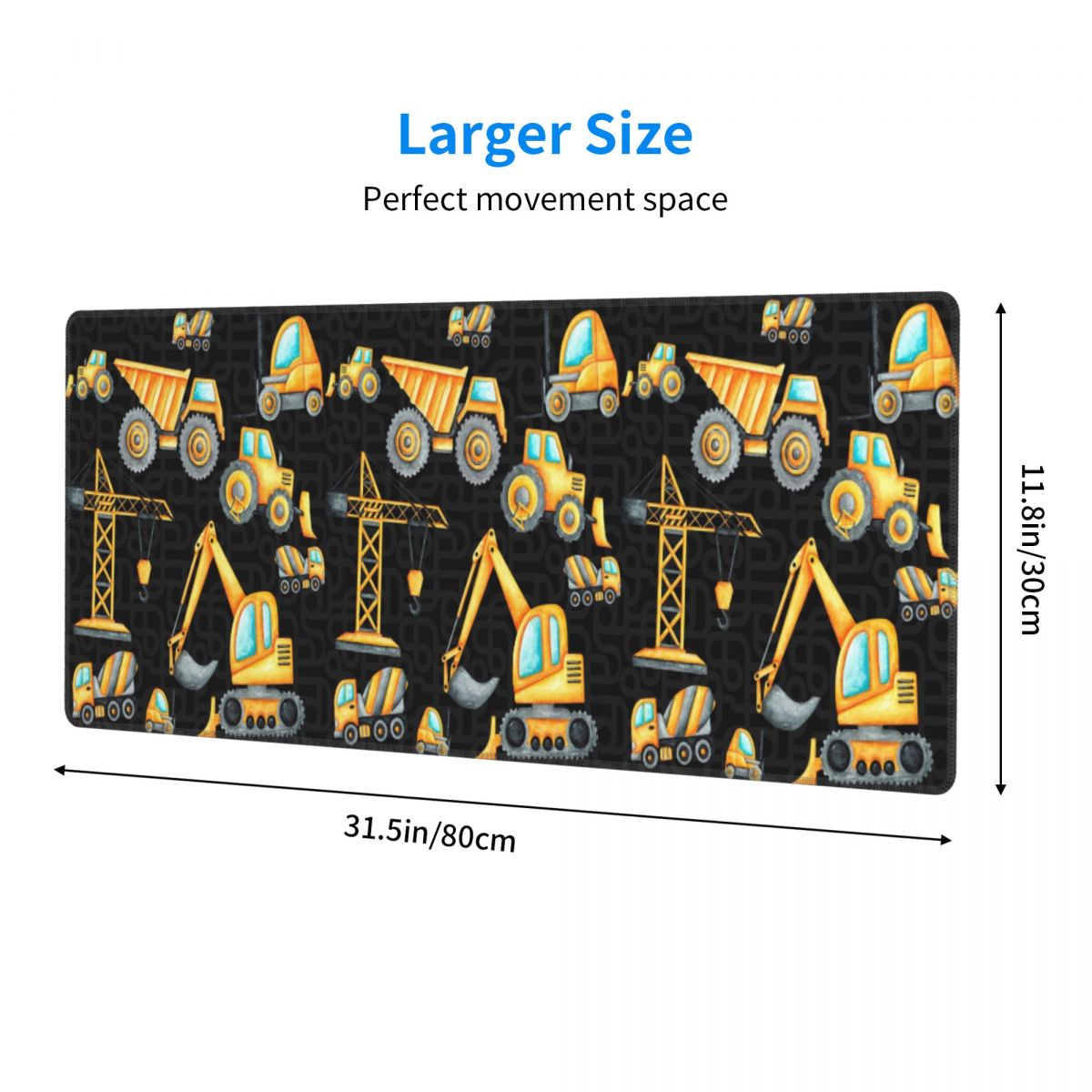 Large Mouse Pad Yellow Constru - Pc Gaming Yellow 评论和价格