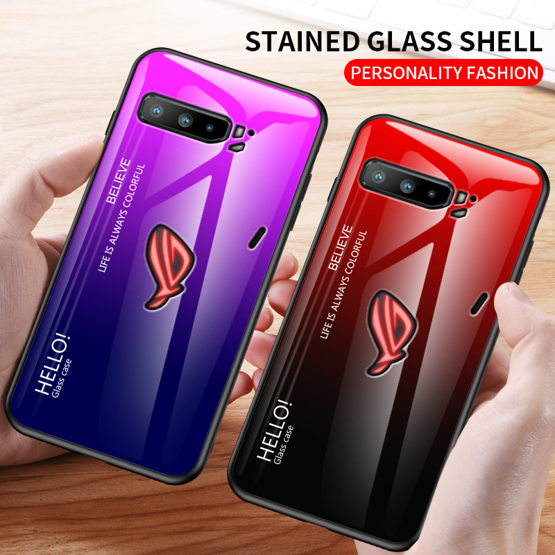 Gradient Tempered Glass Case f - Pc Gaming Asus Rog 评论和价格