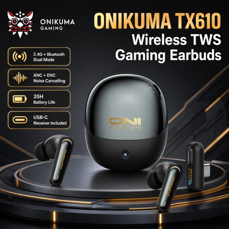 ONIKUMA TX610 Wireless Gaming  - Pc Gaming Apple 评论和价格