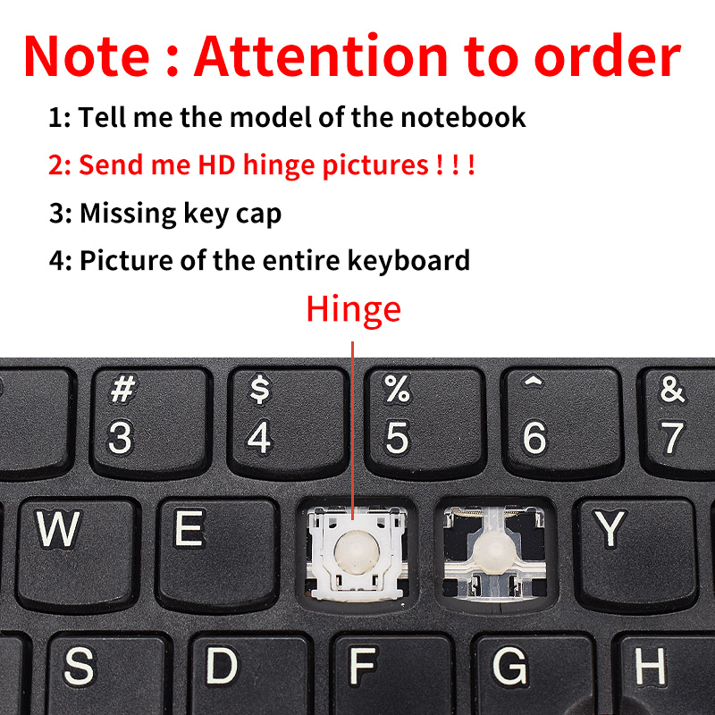 Replacement Key Cap Hinge For  - Pc Gaming Apple 评论和价格