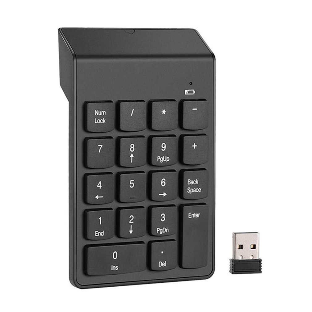 18‑Keys 2.4G Wireless Numeric  - Pc Gaming Entry 评论和价格