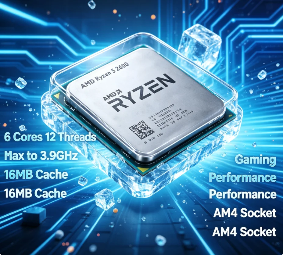 AMD Ryzen 5 2600 Desktop PC Pr - Pc Gaming Entry 评论和价格