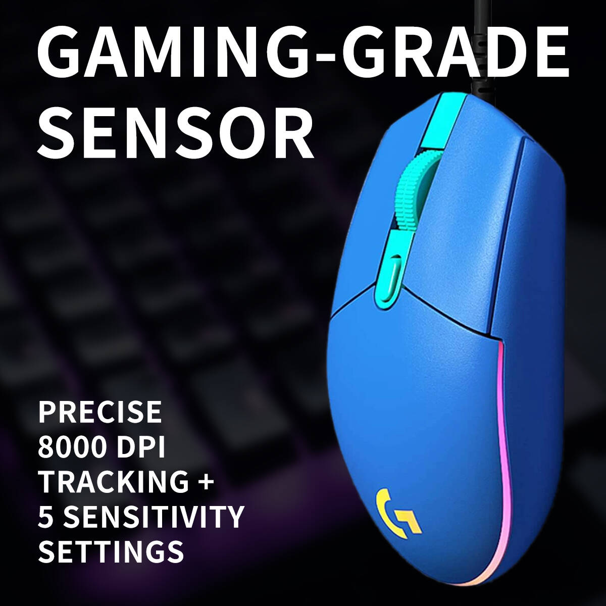 Logitech G203 Wired Gaming Mou - Pc Gaming Entry 评论和价格