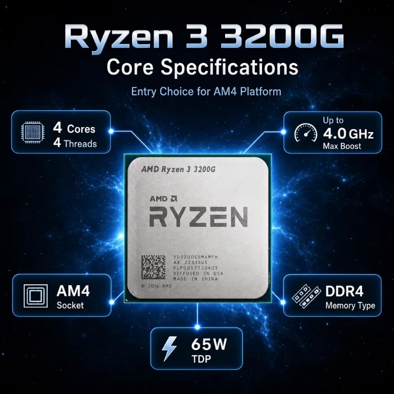 Entry Level Desktop APU 4 Core - Pc Gaming Entry 评论和价格